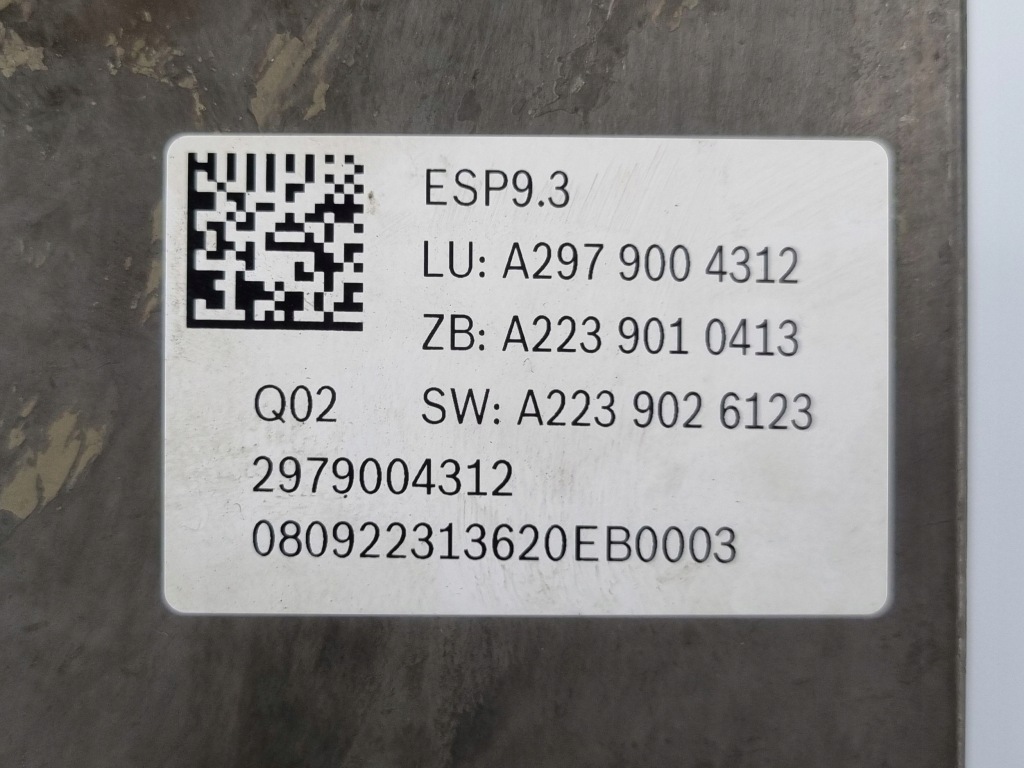 2022 mercedes-benz eqs v297 насос abs a2979004312 Київ