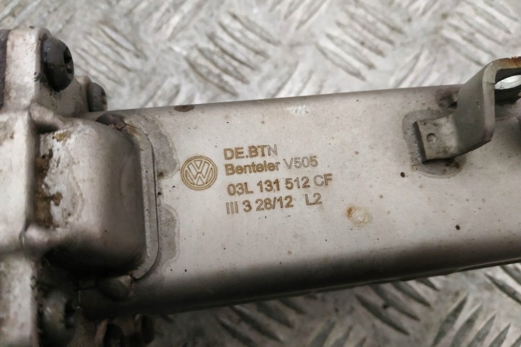 фото №8, Радіатор egr vw passat variant b7 365 03l131512c 2.0l дизель 103kw 2012