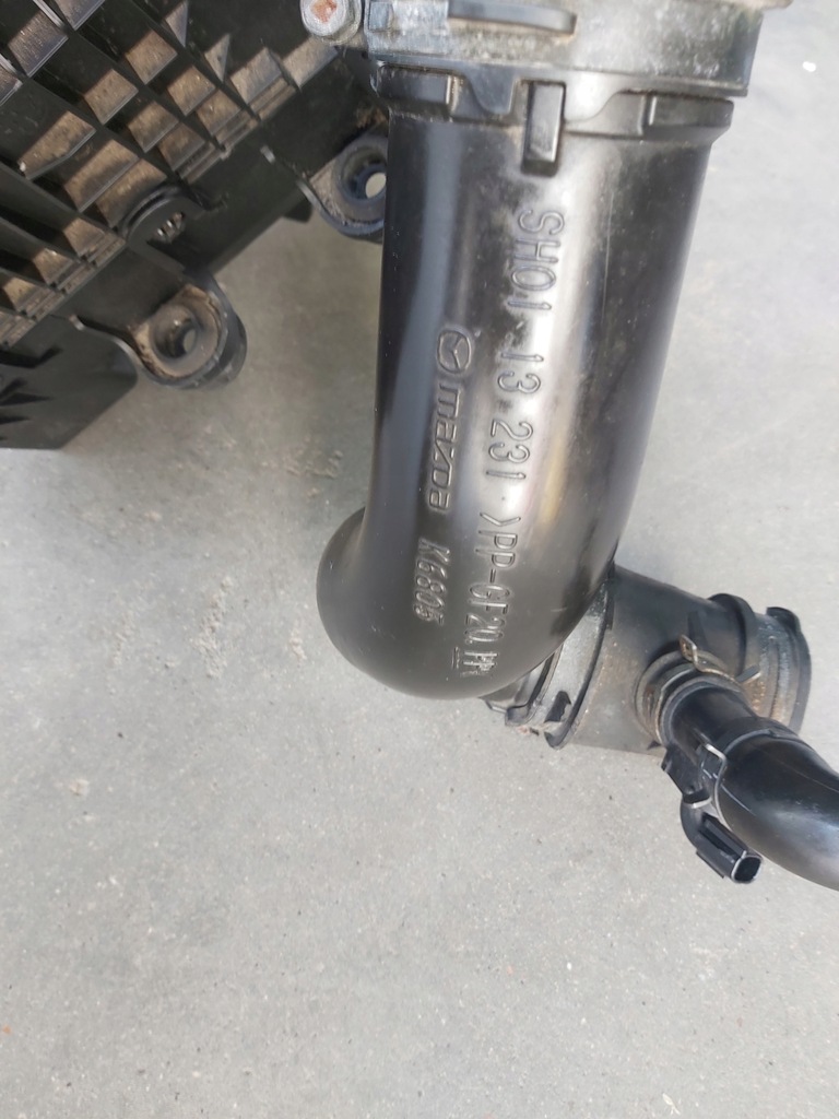 фото №4, Корпус фильтра воздуха труба mazda cx-5 cx5 2.2 d