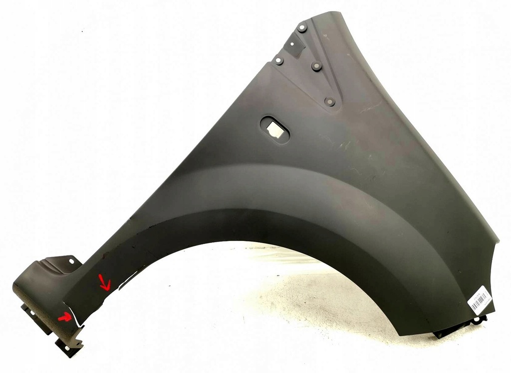 фото №1, Крила правий перед renault twingo ii 07- 4481006