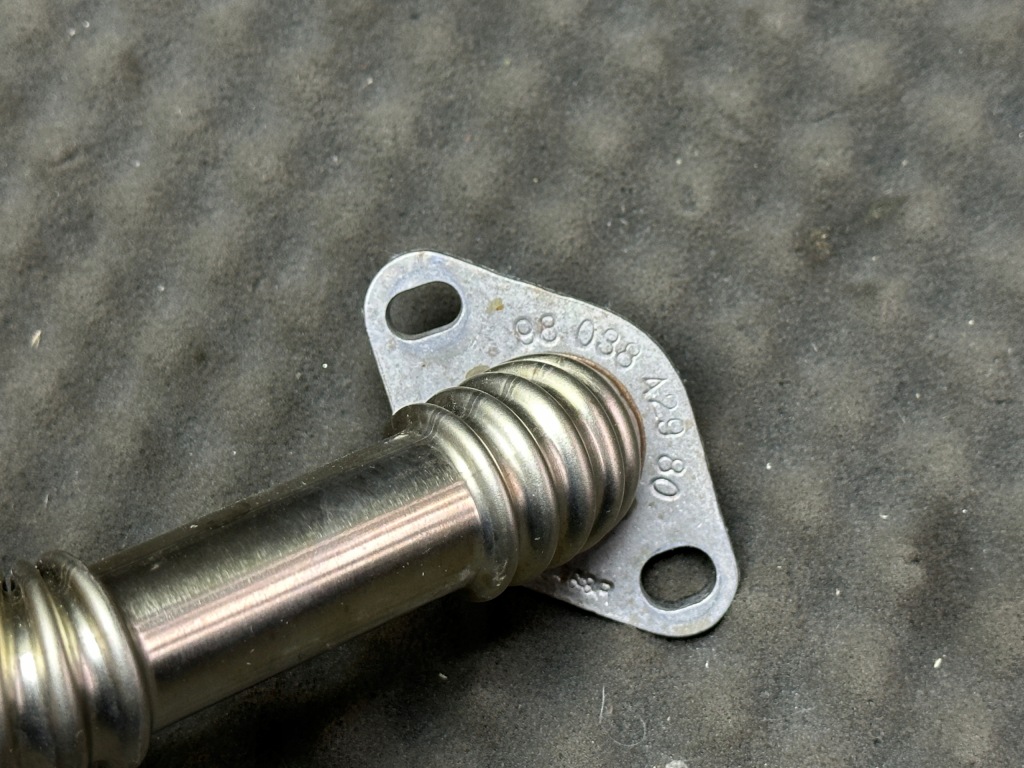 9803842980 шланг трубка egr peugeot Цена
