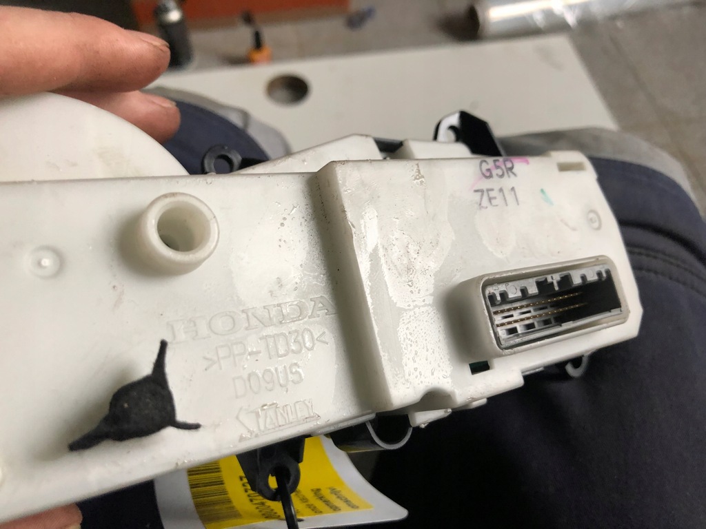 фото №4, Панель кондиционера обдув honda insight