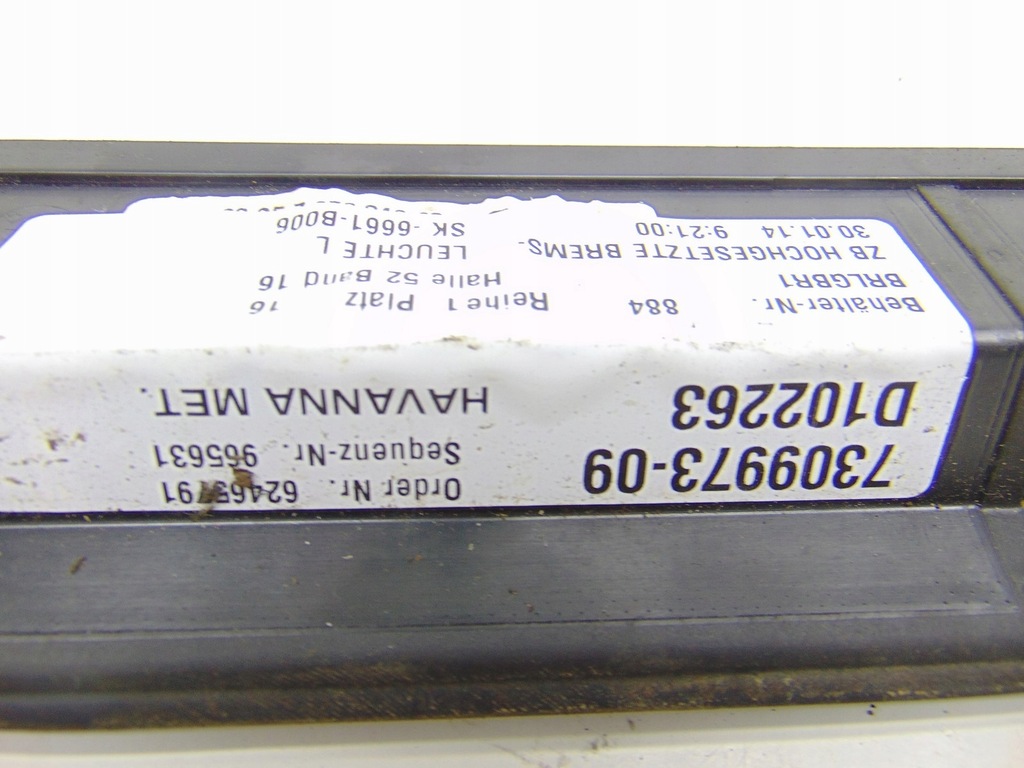 фото №8, Лампа світло стоп стоп-сигнал bmw 6 gran coupe f06 11-