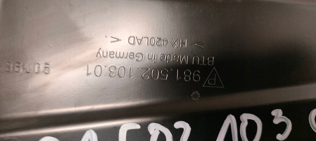 фото №6, Обшивка левая задняя porsche cayman boxster 981