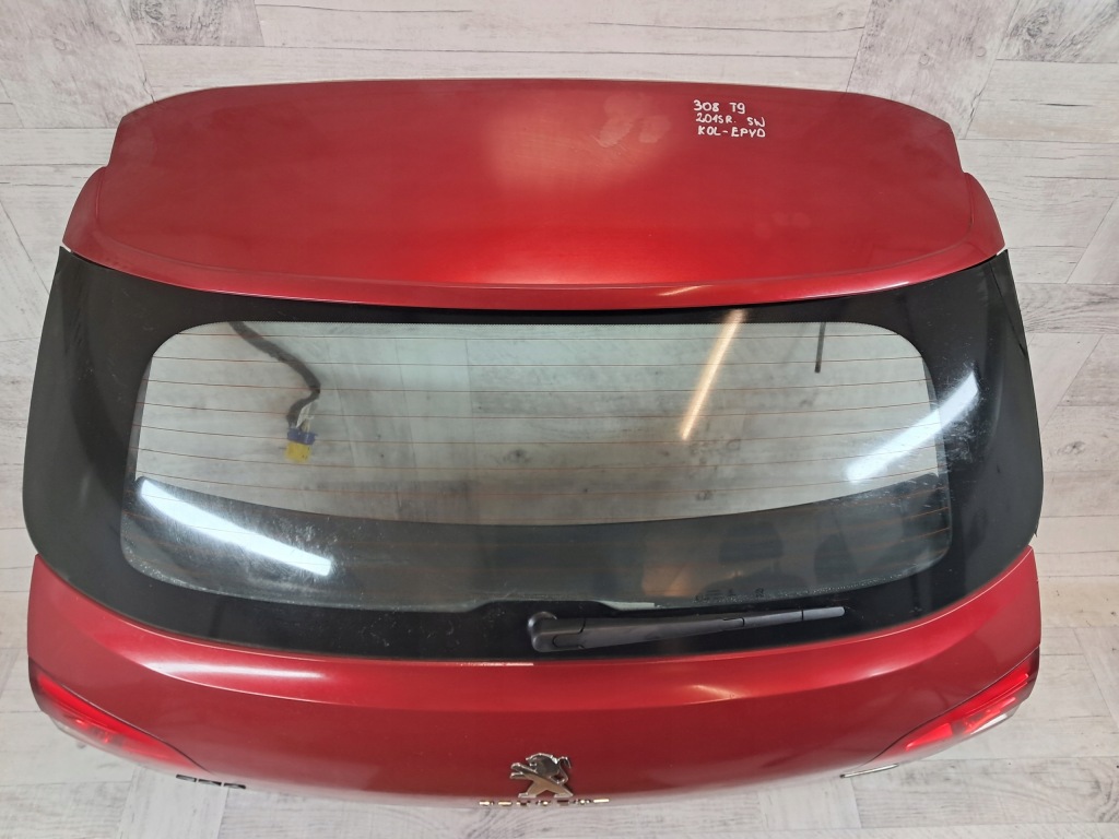 фото №6, Peugeot 308 t9 ii крышка багажника багажника комплектная kombi sw 2015 epyd