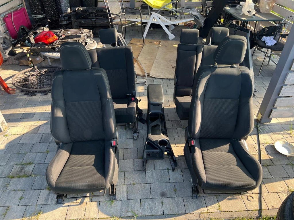 фото №1, Комплект сидінь перед задня тунель підлокітник заднє сидіння toyota rav4 iv