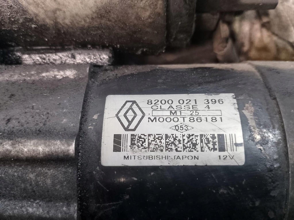 Стартер renault clio 2 98-10 8200021396 m000t86181 1.5 dci с Разборки