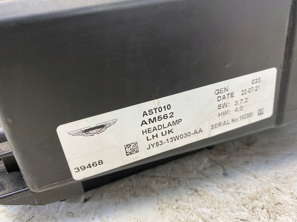 фото №11, Лампа левый перед full led aston martin db11 czarna