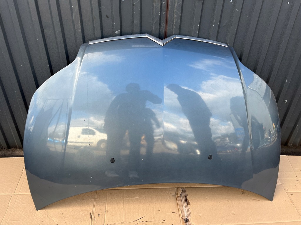 фото №1, Капот кришка багажника передня citroen c4 2004-2008 сіра ezw перед хром капот