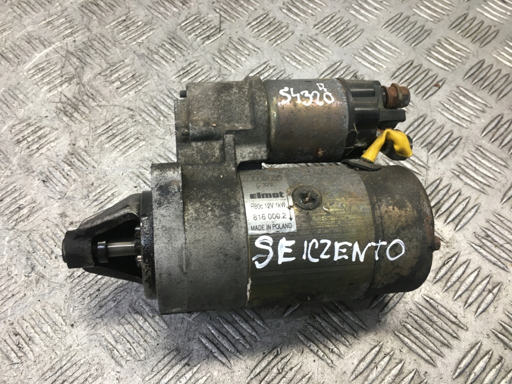 фото №1, Seicento 0.9 стартер 8160002