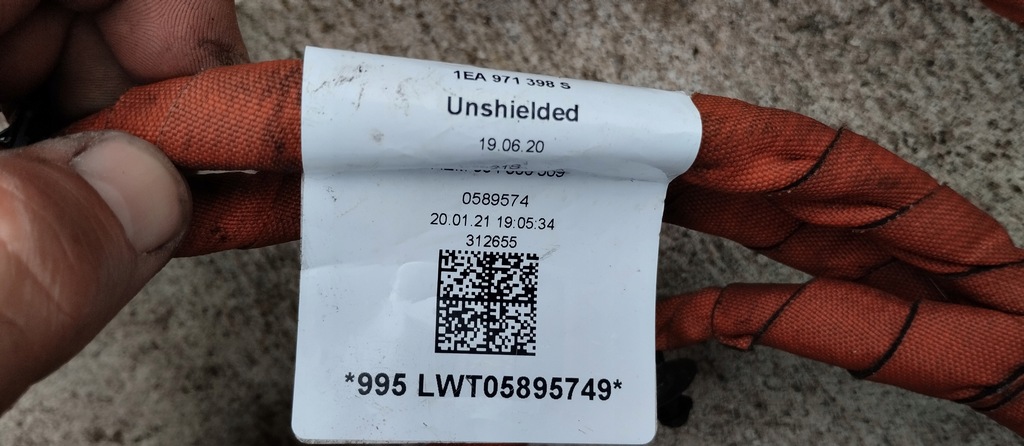 фото №9, Электропроводка жгут двигателя skoda enyaq комплектная