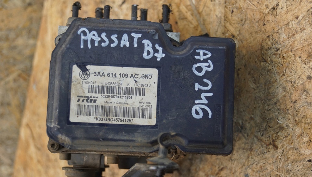 фото №8, Насос abs vw passat b7 3aa614109ac