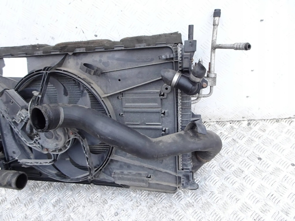 Радиатор воды + вентилятор ford kuga mk1 2.0 tdci с Разборки