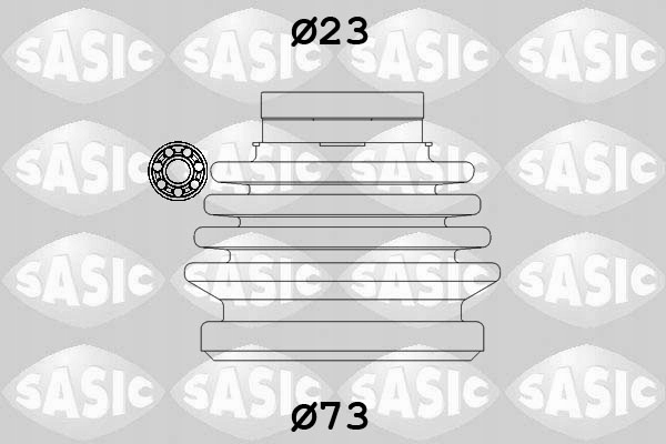 фото №8, Sasic 9004631 набор защита, система рулевой