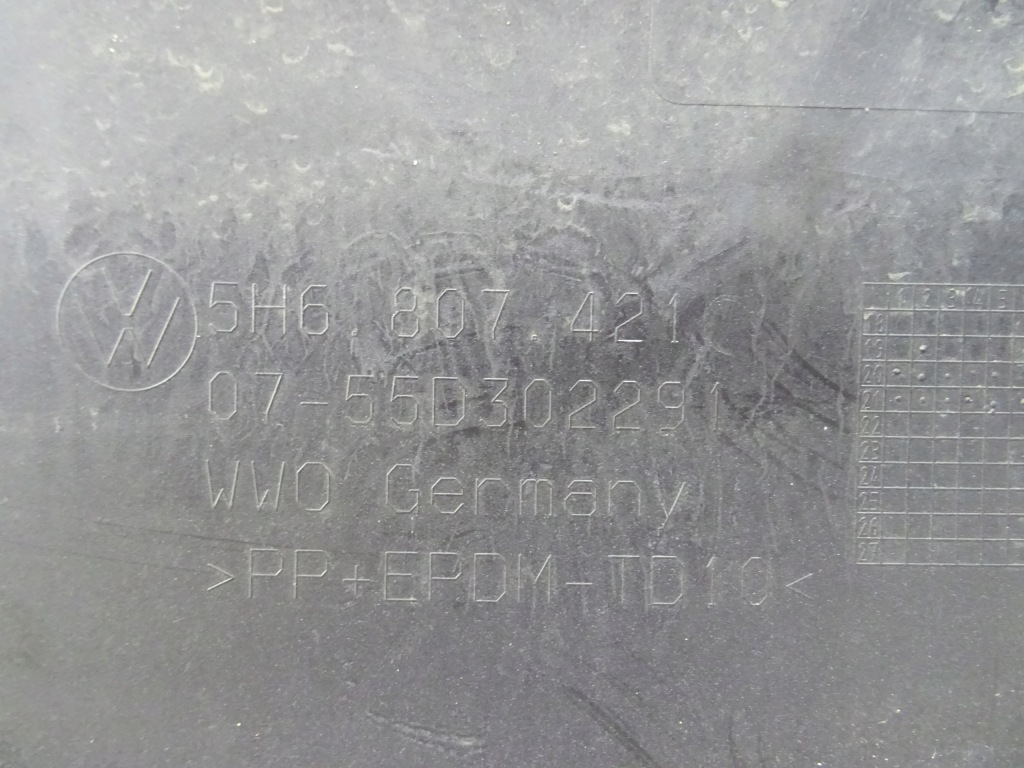 фото №12, Vw golf viii 8 hb бампер задняя 5h6807421c