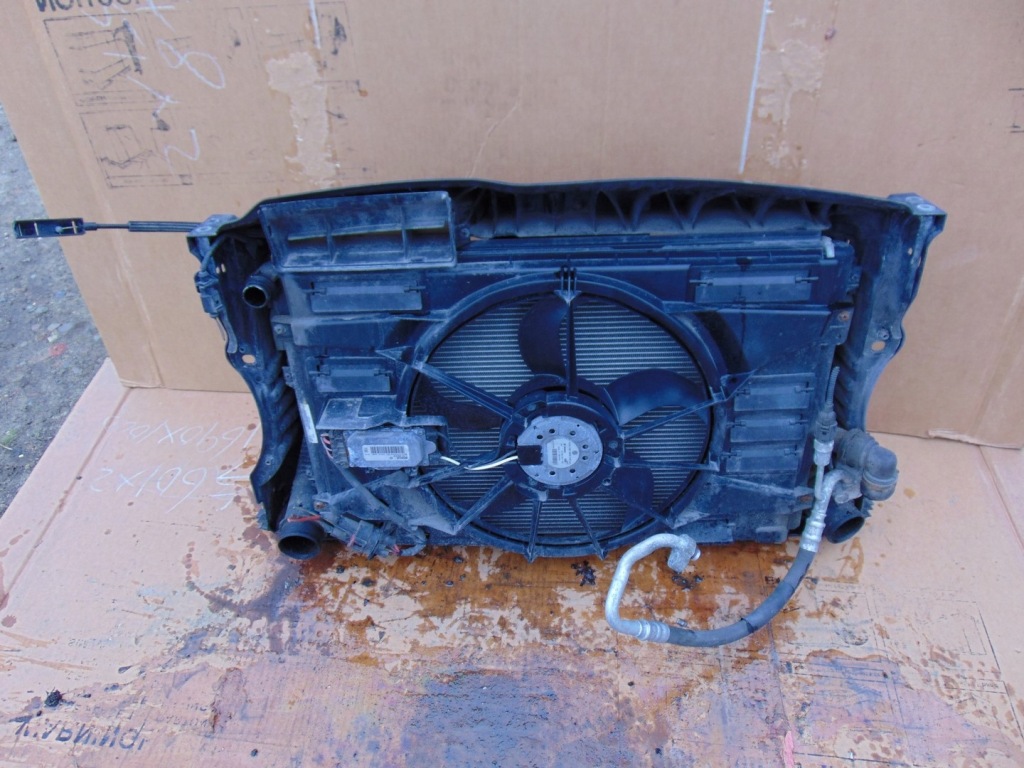 фото №10, Комплект радиатор pas усилитель vw golf vi 1.6 tdi