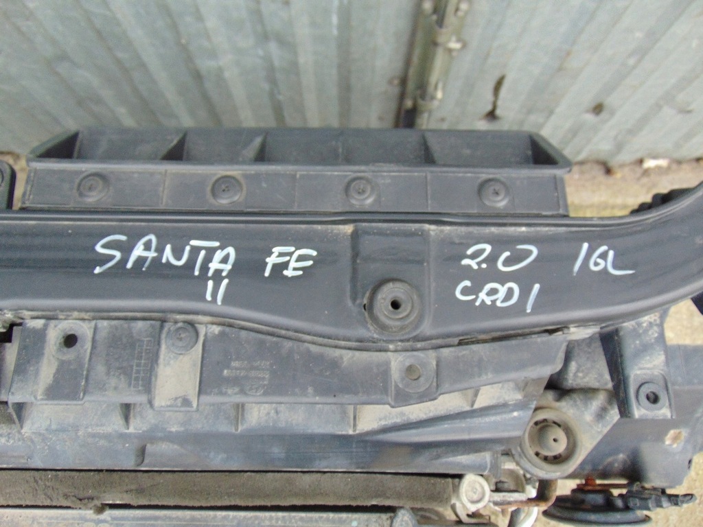 фото №14, Комплект радиатор pas усилитель hyundai santa fe ii 2.2 crdi автоматическая коробка передач