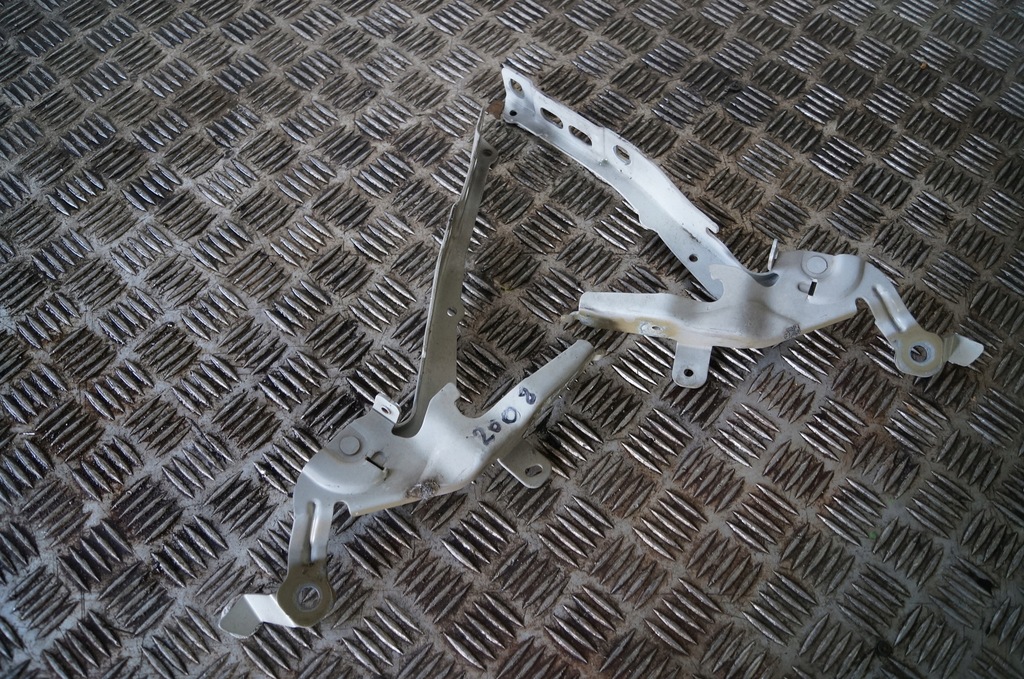 фото №1, Петля петли капот комплект peugeot 2008 ii белый перламутр