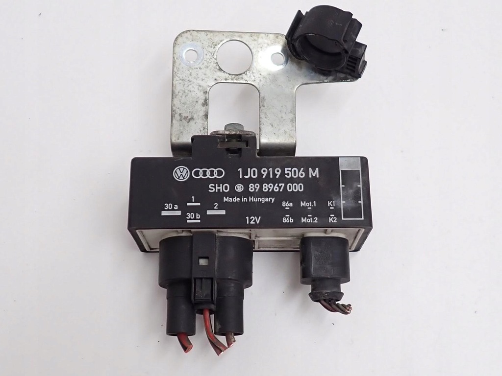 фото №1, Модуль блок управления вентиляторов 1j0919506m vw polo iv 9n 06r