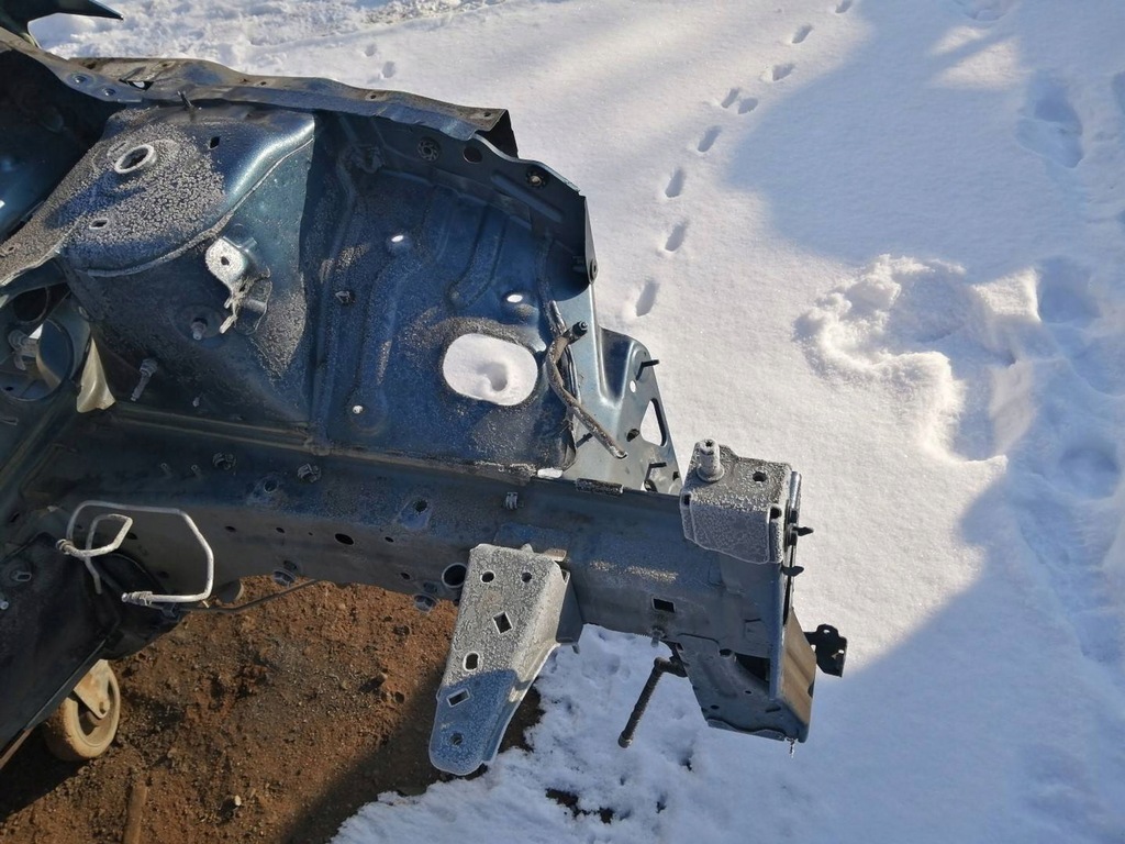 фото №2, Renault megane iv лонжерон четверть левый перед