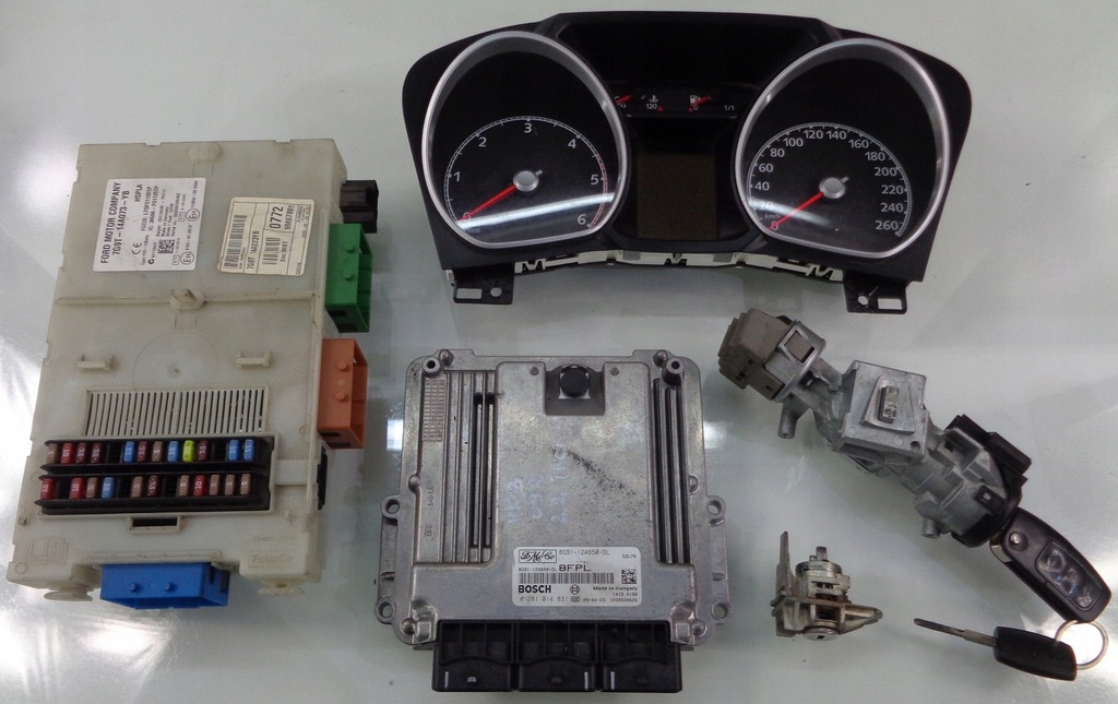 фото №1, Ford galaxy mk3 2.2 tdci набор стартовый блок управления