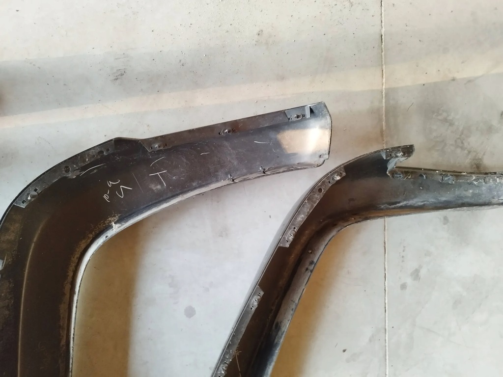 фото №7, Jeep grand cherokee 2002 з передній накладки, накладки крила комплект