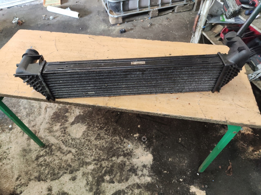 фото №1, Renault laguna ii lift 2.2 dci радиатор интеркулер воздуха