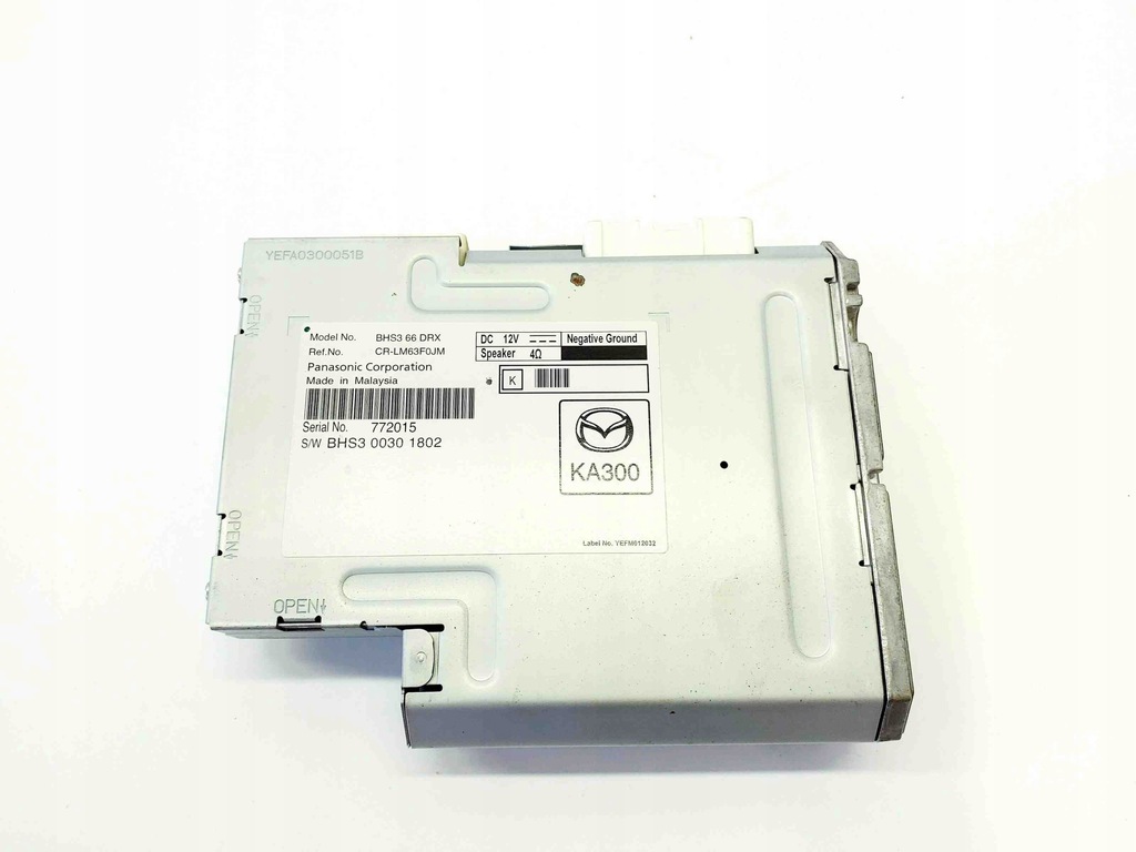 фото №1, Інше модулі mazda 3 bm bhs366drx 2.0l бензиновий 88kw 2015