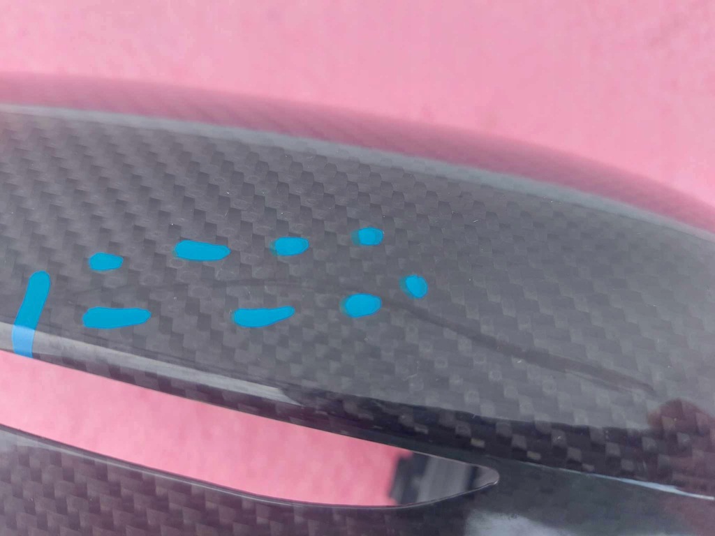 фото №6, Bmw 8 g14 захист корпус капот дзеркало права карбон