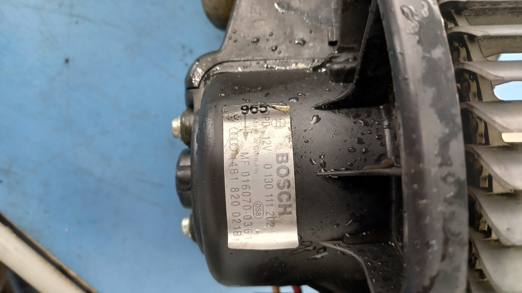 фото №4, Вентилятор обігрівача audi a6 c5 99r kombi