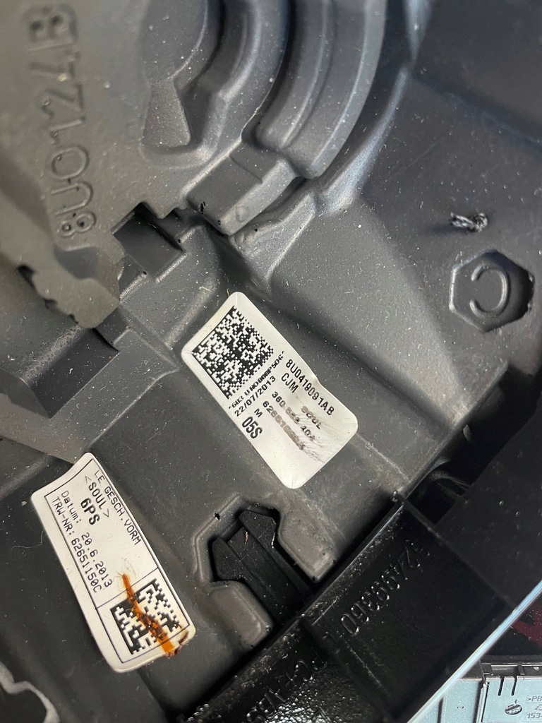 фото №6, Audi q3 воздуховод мультифункция 8u0041909ab nowa