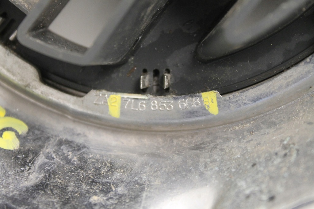 фото №10, Vw touareg i lift решётка радиатора решётка радиатора хром значок 7l6853668 #