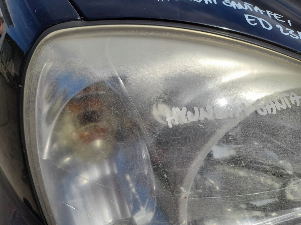 фото №7, Hyundai santa fe i lift лампа правый перед правая