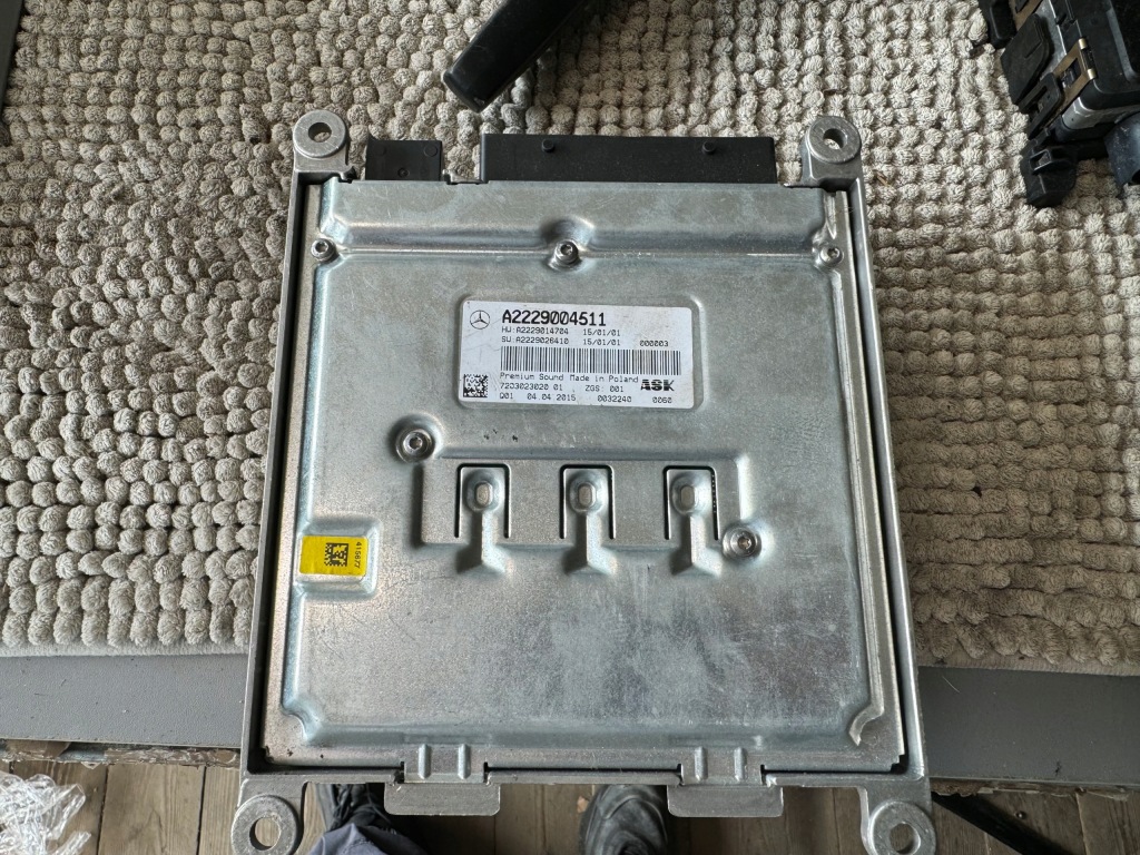 фото №1, Mercedes підсилювач burmester pasuje do w205 w217 w222 w253