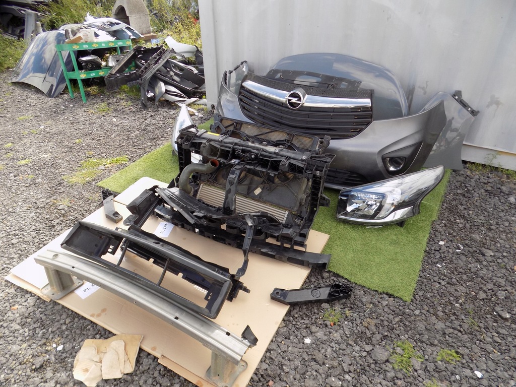 фото №7, Kompletny перед капот лампы бампер pas крылья europa opel vivaro b ii