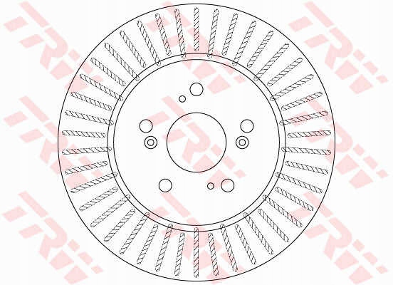 фото №3, Тормозные диски тормозные колодки перед trw honda civic viii хэтчбек