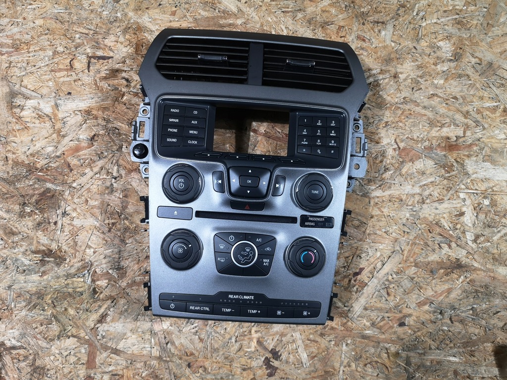 фото №1, Панель радіо кондиціонера ford explorer 2011 -