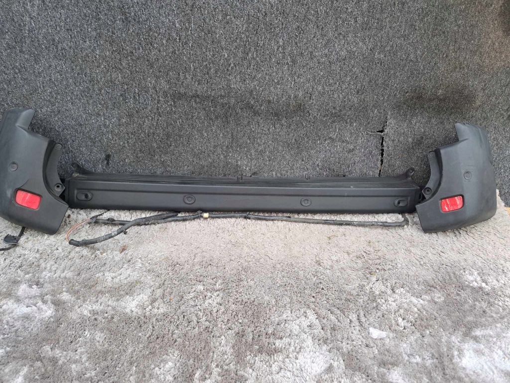фото №1, Renault master бампер задня комплект з wypełnieniem 6 pdc