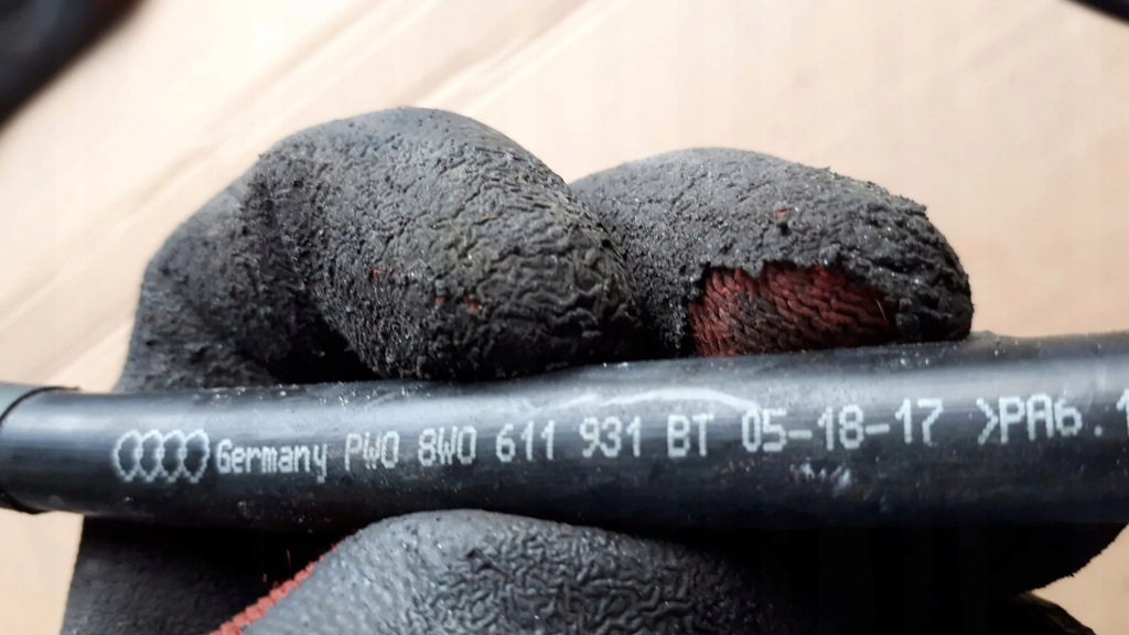 фото №7, A5 8w шланг вакуумa 2.0 tfsi 8w0611931bt a4 b9 8w