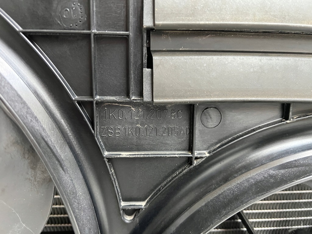 фото №10, Pas передній радіатор vw volkswagen tiguan 5n0 дизель