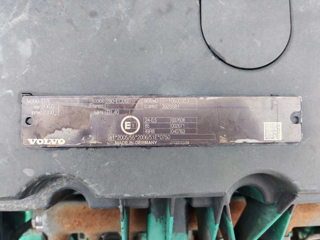 фото №9, Двигатель kompletny volvo d7e 280km euro 5