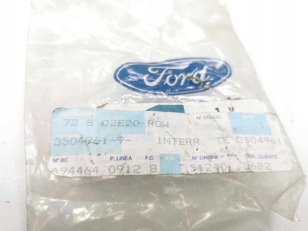 фото №6, Клапан вакууму ohc ford fiesta ax 1976-1989 оригінальний номер 3504961