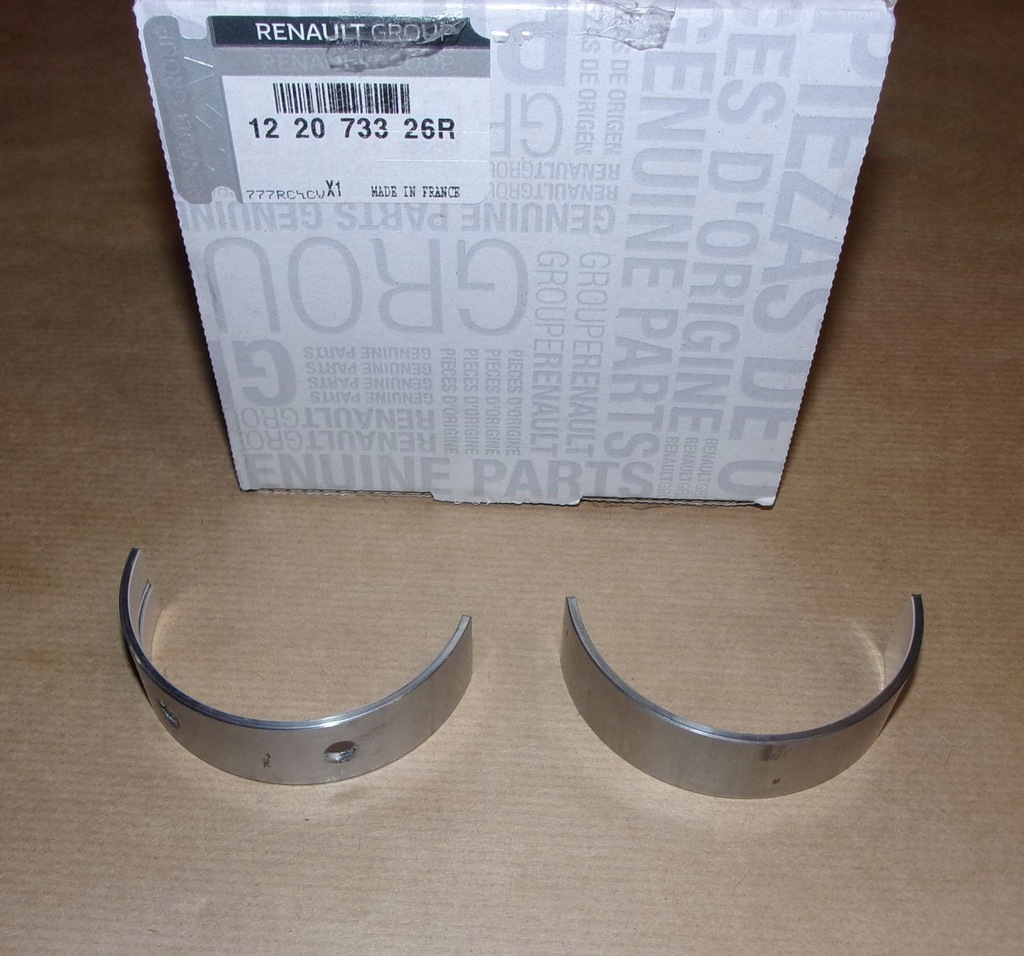 фото №1, Вкладыши korb. kpl r master iii 2.3dci 122073326r