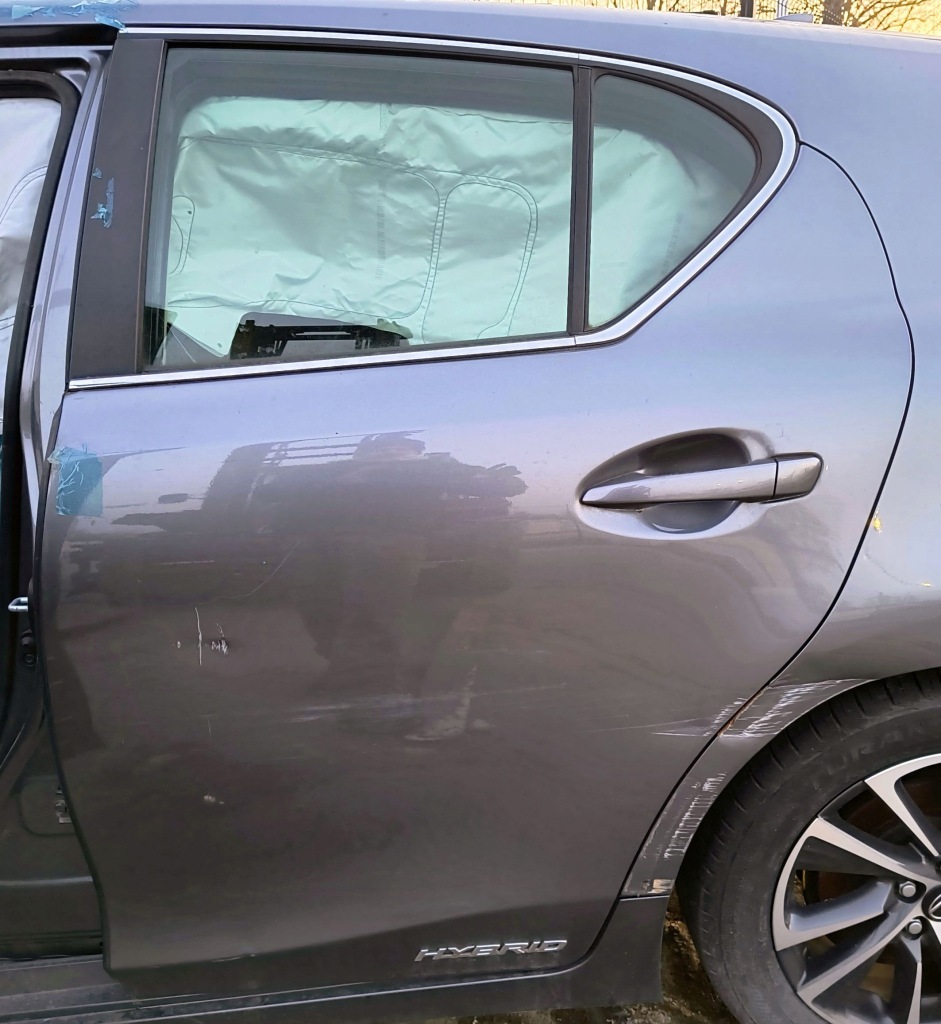 Двері правий перед праве передні lexus ct ct200h lift замок підйомник скло Зі Шроту