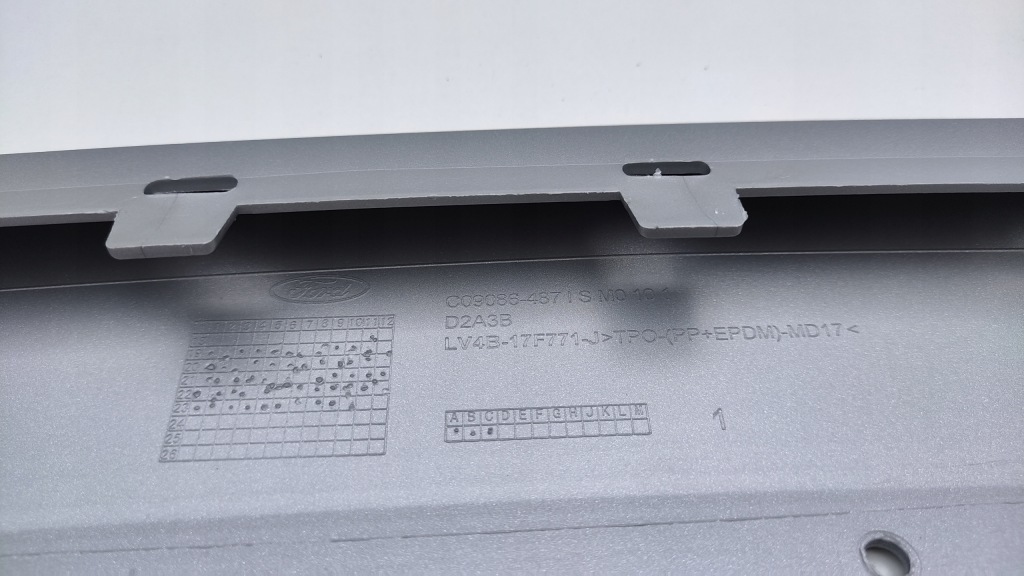 Ford kuga mk3 19- молдинг спойлер накладка dół бампера перед td59 Киев