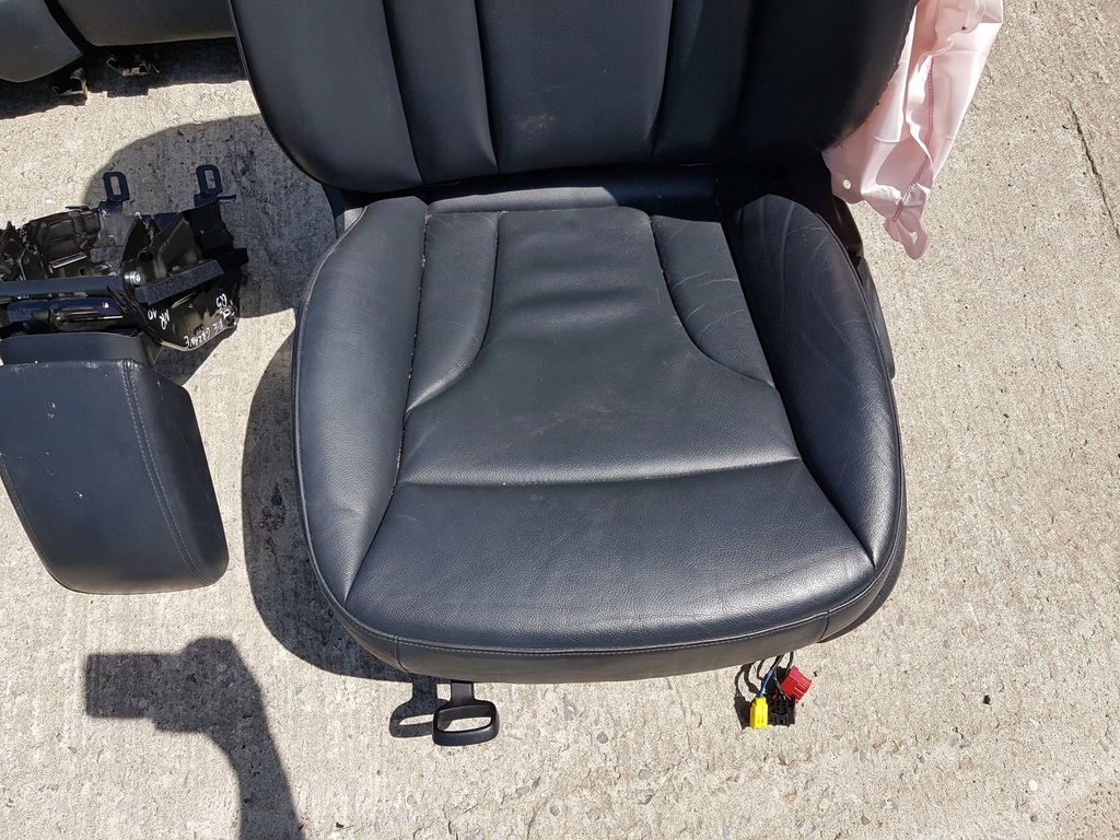 фото №8, Audi q5 8r lift 12-16r сиденья кожаный заднее сиденье