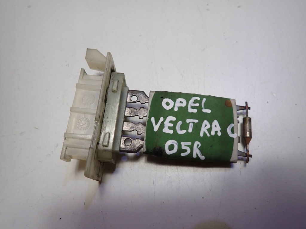 фото №1, Резистор вентилятор обдув opel vectra c hb 1.9cdti 05r valeo