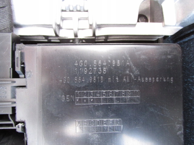 фото №10, Audi a6 c7 allroad kombi туннель средний + подлокотник 4g0863244b miko soul