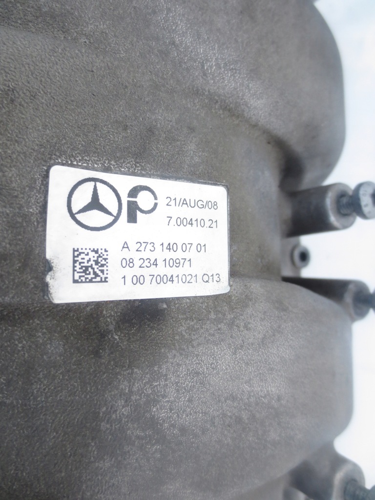 фото №10, Колектор всмоктуючий дросельна заслінка mercedes gl x164 ml w164 w212 w221 cls 5.5 v8