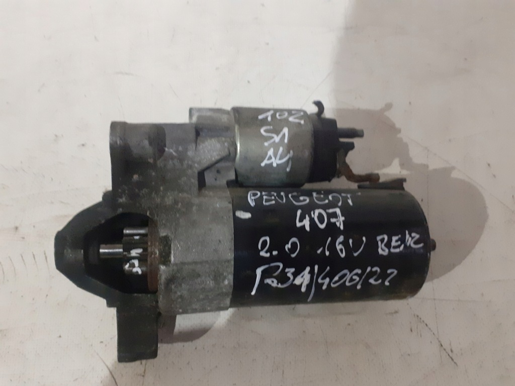 фото №1, Стартер citroen c5 peugeot 407 2.0 16v